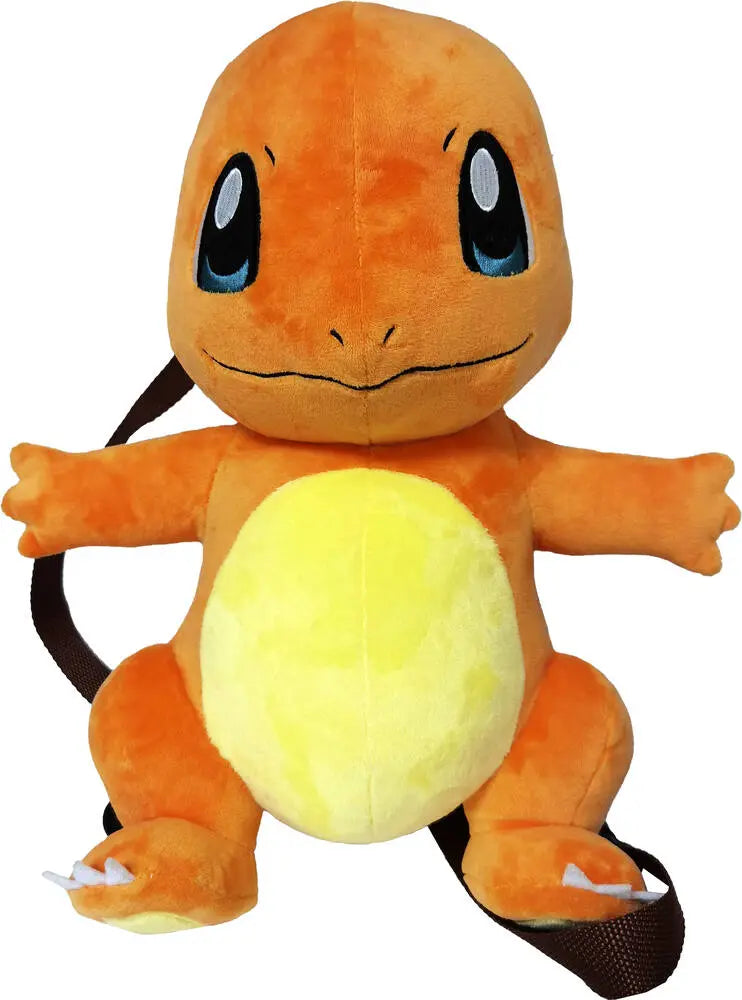 Sac à dos en peluche Pokémon Pikachu / Carapuce / Salaméche