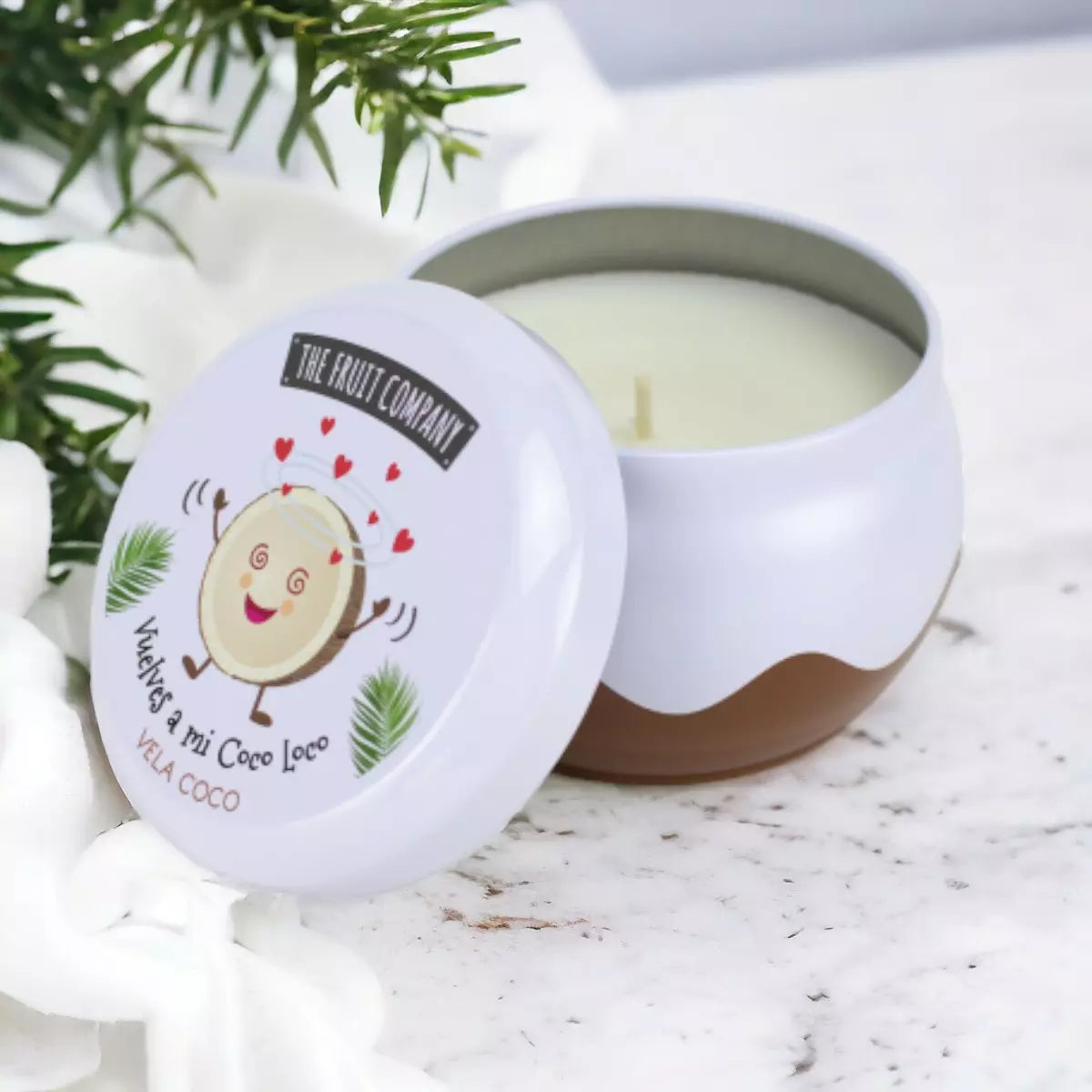 Bougies "the fruit company"