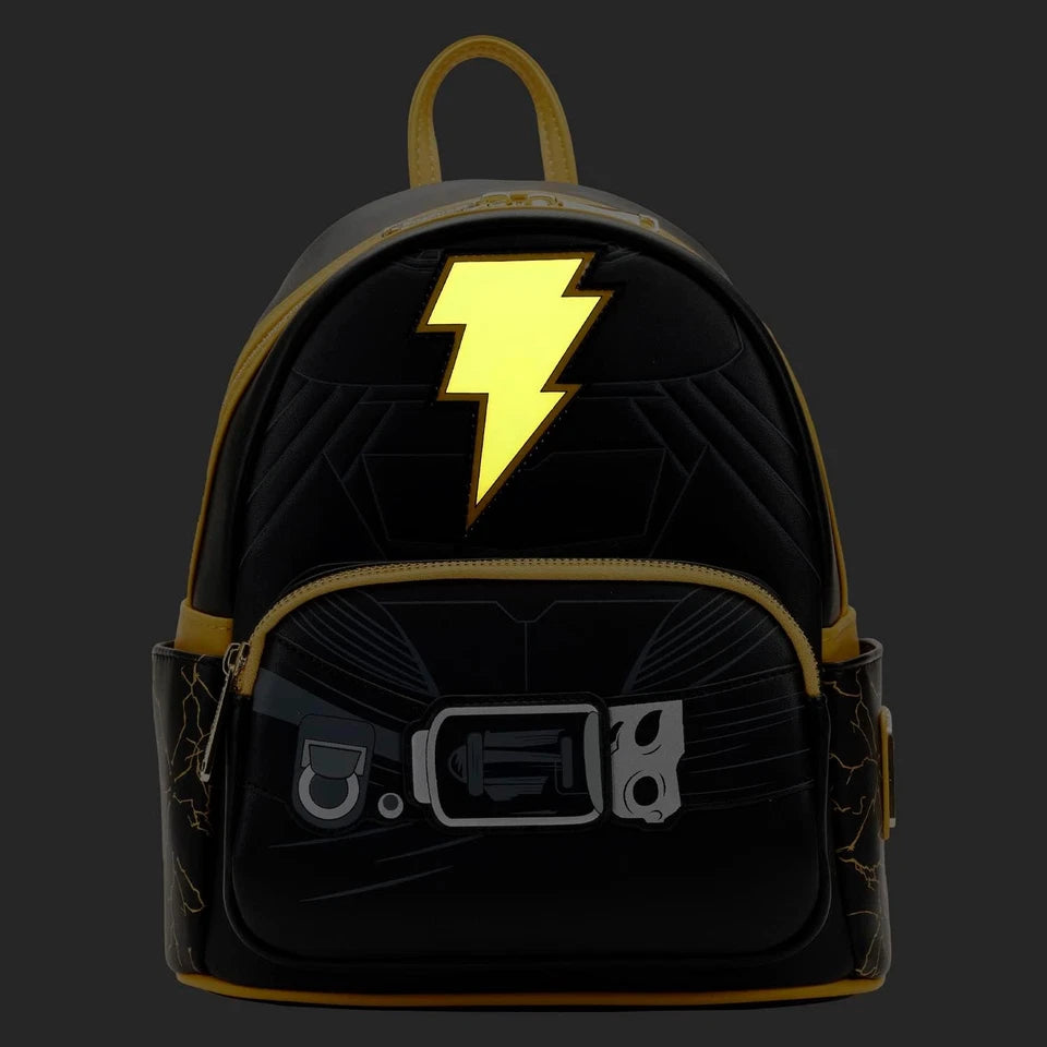 Loungefly DC Black Adam Light Up Cosplay Mini Backpack Standard