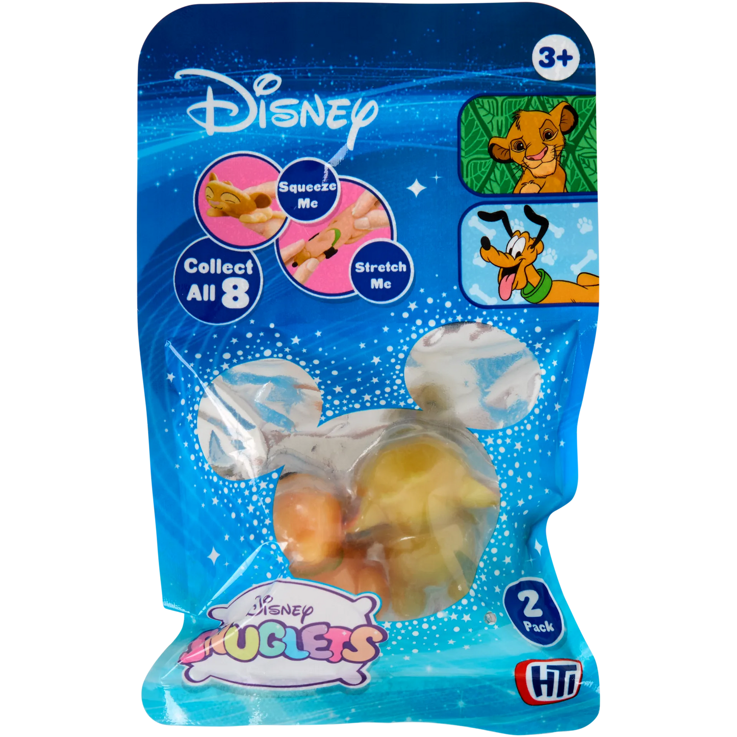 Disney snuglets - 2 piéces Stitch / Princesse / Mickey - Minnie / Le Roi Lion