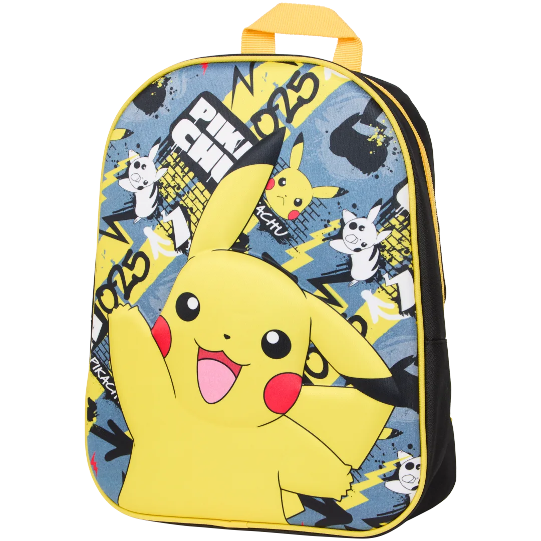 Sac à dos 3D Pikachu / Lotso / Spiderman / Bluey / Hello kitty