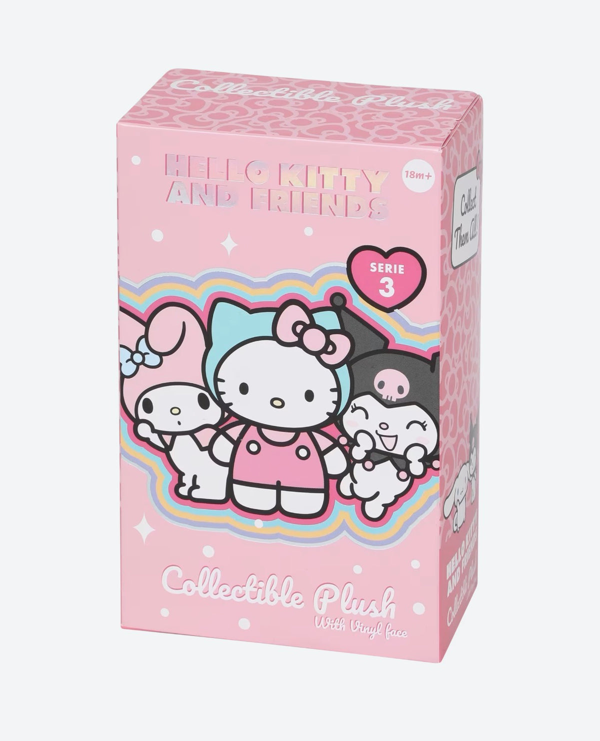 Figurine hello kitty surprise en peluche boîte aléatoire