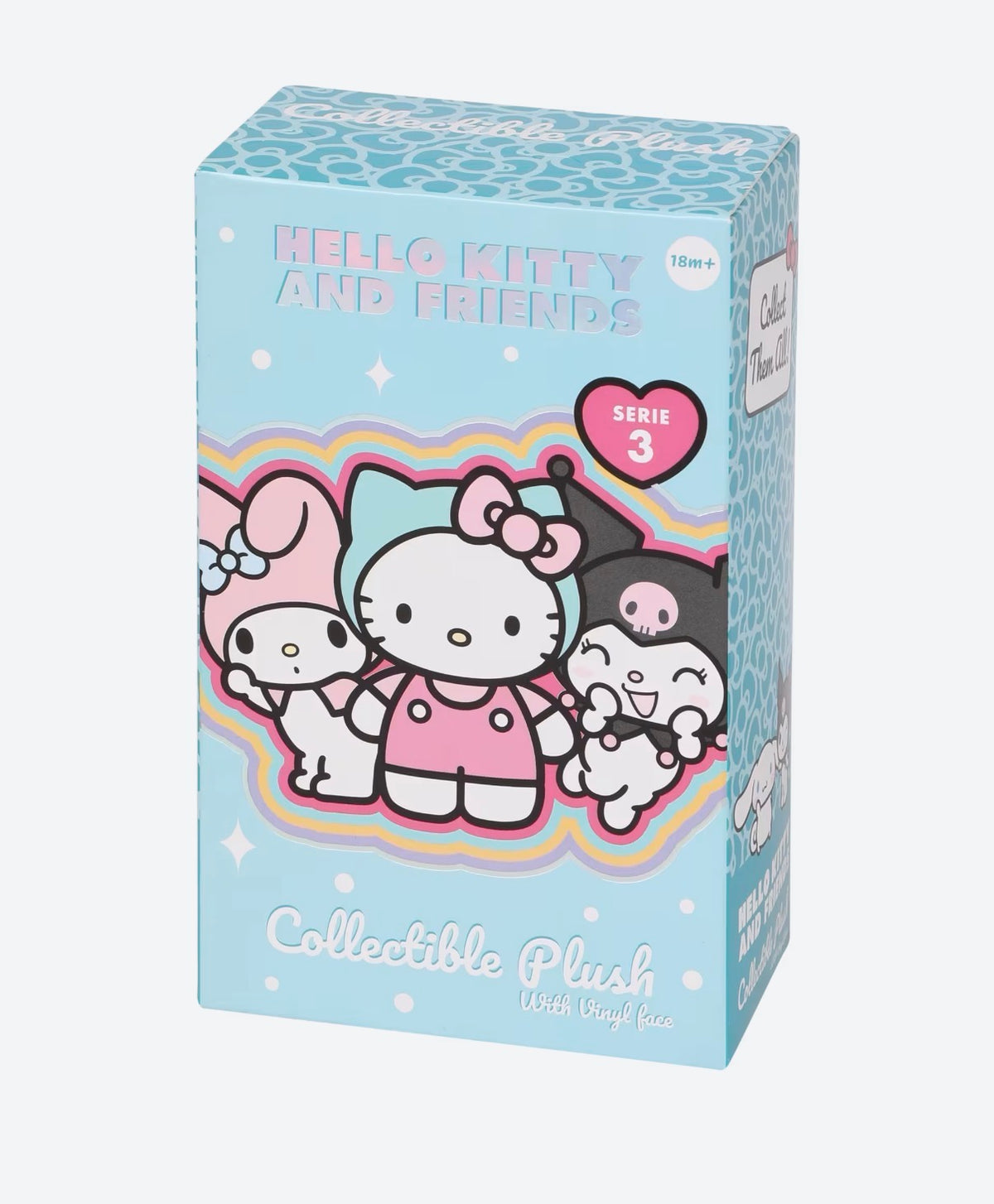 Figurine hello kitty surprise en peluche boîte aléatoire