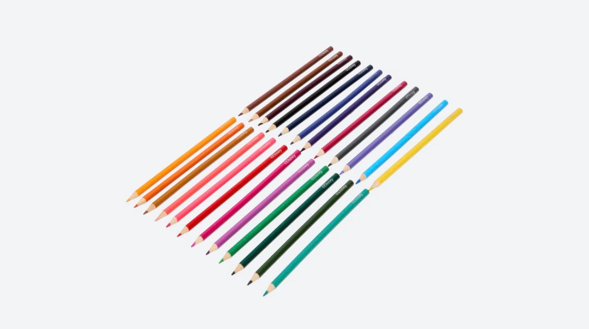 Set de 24 crayons de couleurs