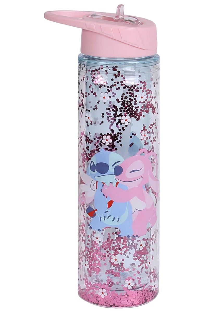 Stitch Bouteille d'eau avec embout et poignée Stitch 550 ml