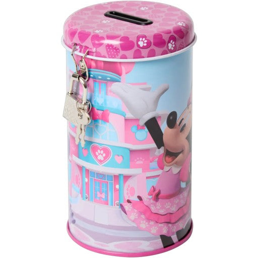 Tirelire avec cadenas Stitch / Spidey / Minnie / Le Roi Lion / Gaby chat