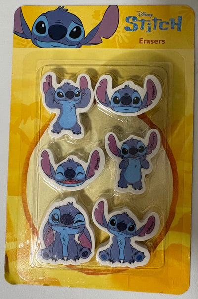 Pack de gommes Disney / Pokémon / Marvel