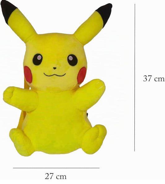 Sac à dos en peluche Pokémon Pikachu / Carapuce / Salaméche