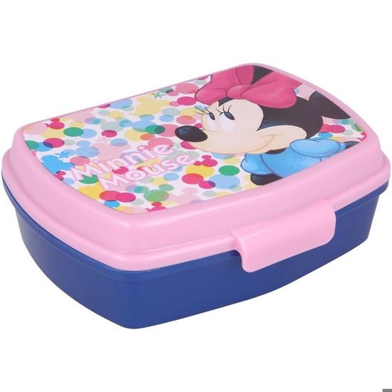 Boite à gouter lunch box Disney / Marvel / Pokémon / Minnie / Minecraft