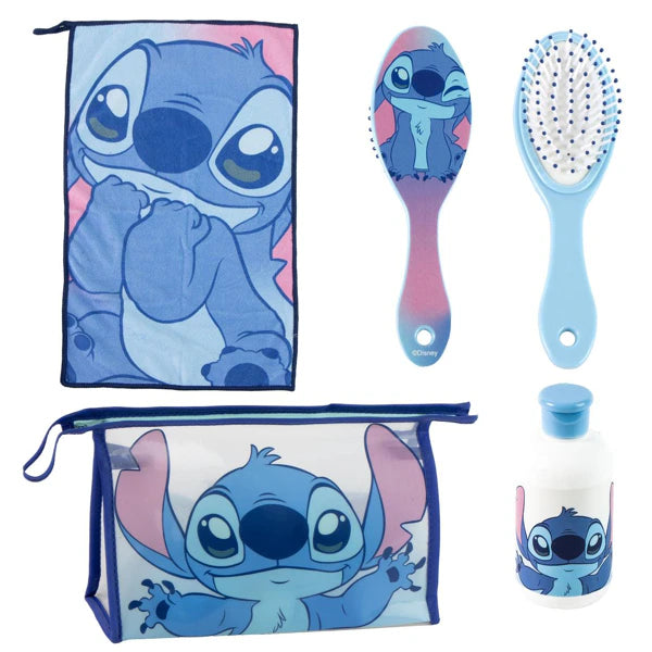 Trousse de toilette avec accessoires de toilette stitch