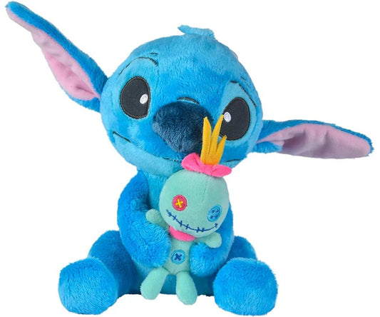 Disney peluche Stitch et Souillon 25 cm