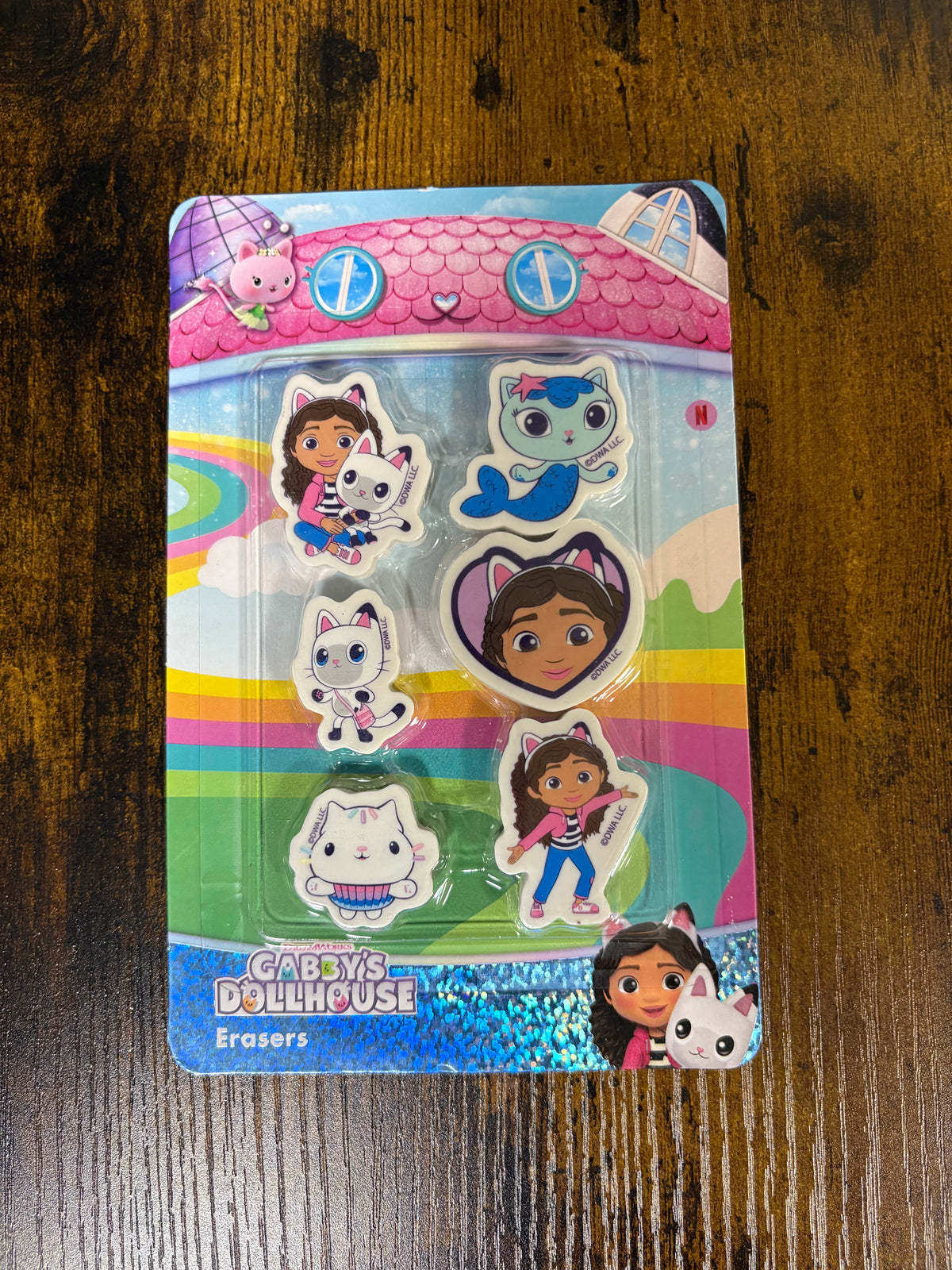 Pack de gommes Disney / Pokémon / Marvel