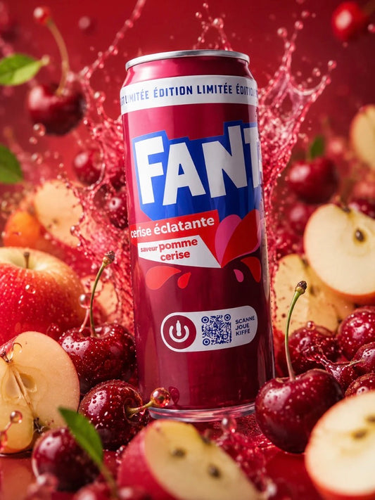 Canettes fanta divers gout