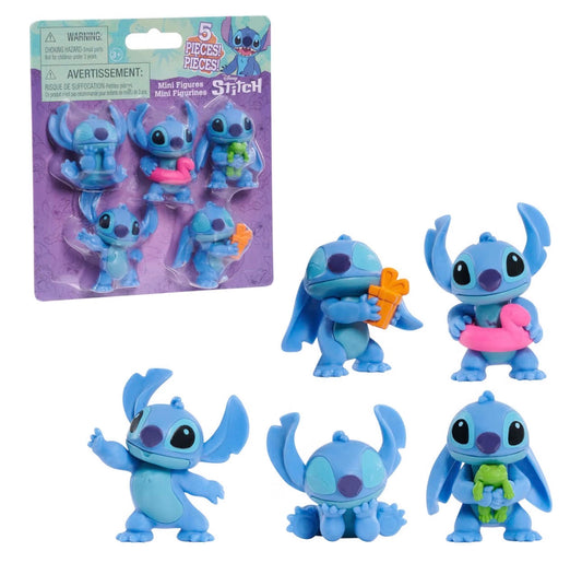 Pack de 5 figurines Stitch